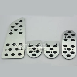 DEE Aluminium Accelerator Brake Clutch Footrest Pedals Pad for TOYOTA Auris Avalon Avensis Corolla Camry Mirai AT/MT Car sticker
