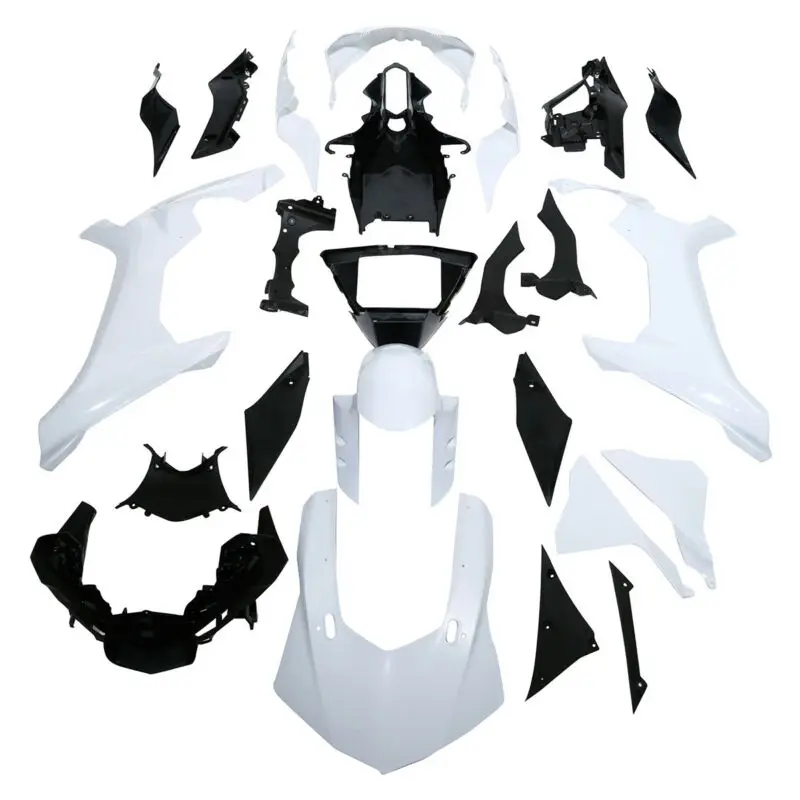 Motorcycle Unpainted White Fairing Bodywork Set For Yamaha  YZFR1 YZF-R1 YZF R1 2015-2019 2015 2016 2017 2018