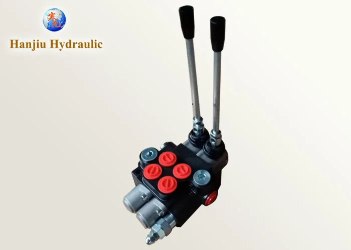 

2 spool 40 L / min mining rig hydraulic directional valve