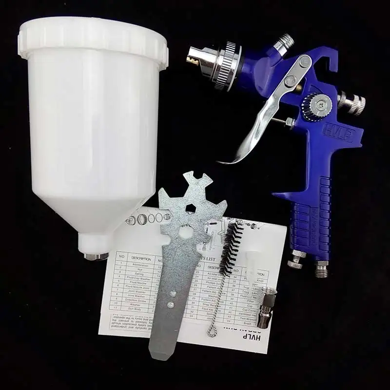 pneumatic air tool spray paint gun HVLP nozzle 1.7mm for car furniture