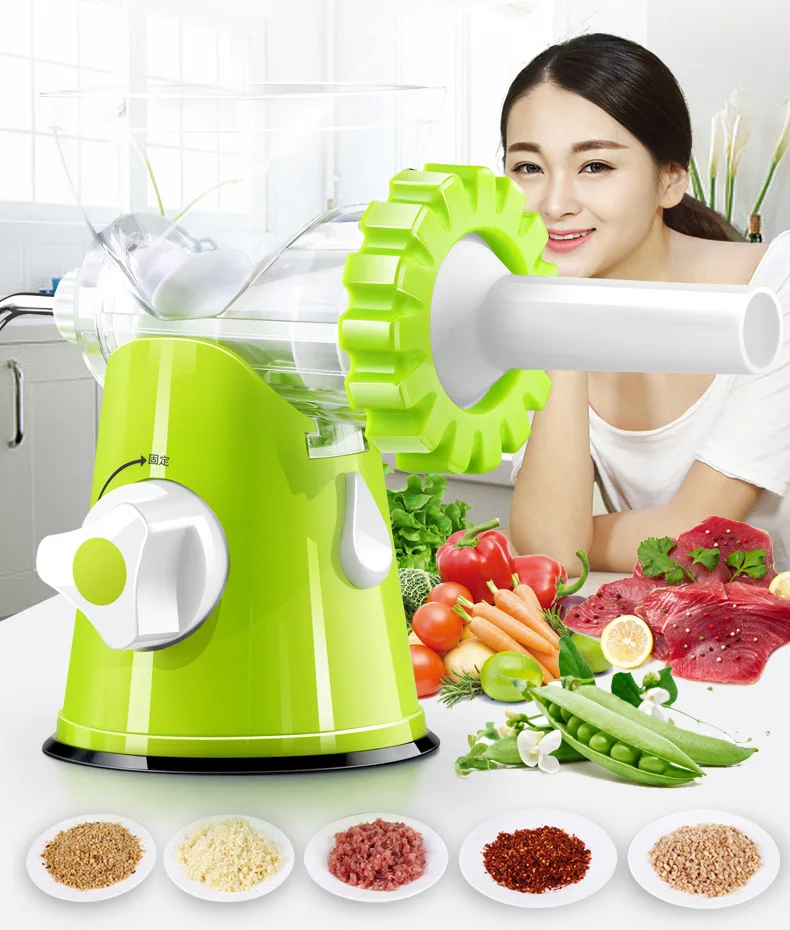 

High Quality Multifunctional Home Meat Grinder For Mincing Meat/Vegetable/Spice Hand-cranked Meat Mincer Sausage