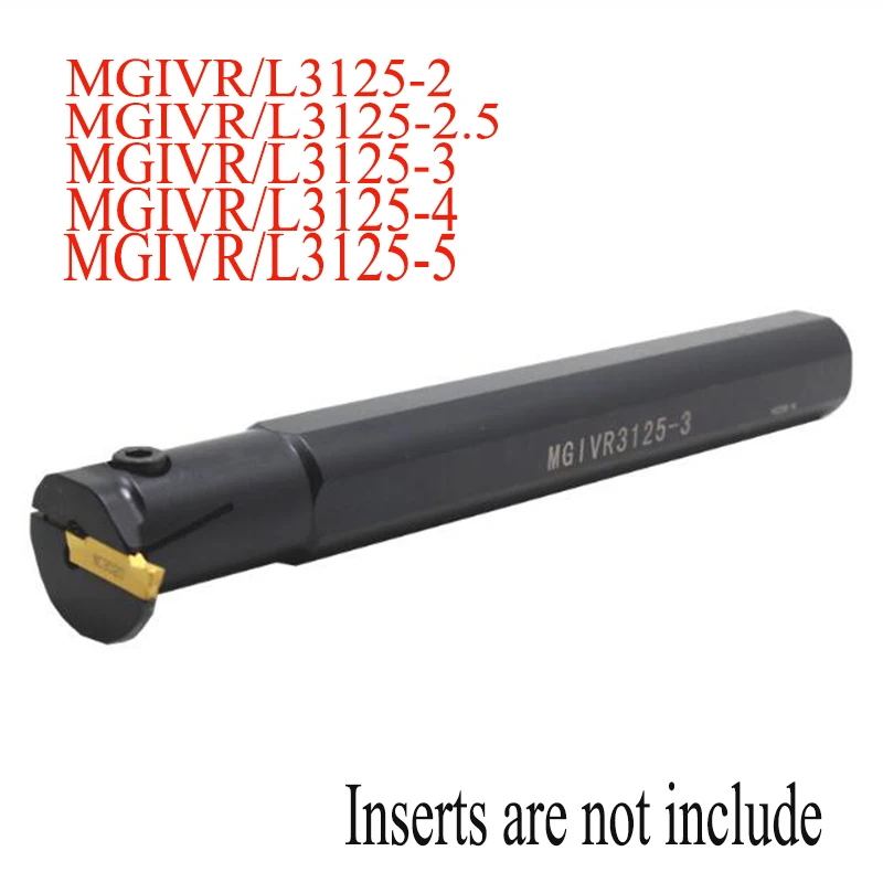 MGIVR3125-2/MGIVL3125-2/MGIVR3125-2.5/MGIVL3125-2.5/MGIVR3125-3/MGIVL3125-3/MGIVR3125-4/MGIVL3125-4/MGIVR3125-5 Holdercnc strumento