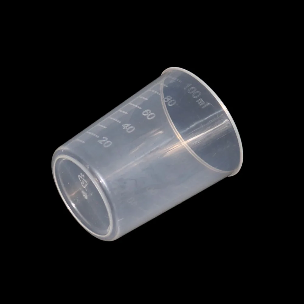 15/20/30/50/100ml Plastic Flask Digital Measuring Cup Cylinder Scale Measure kitchen Chemistry Lab Laboratory Tools 2 Pcs