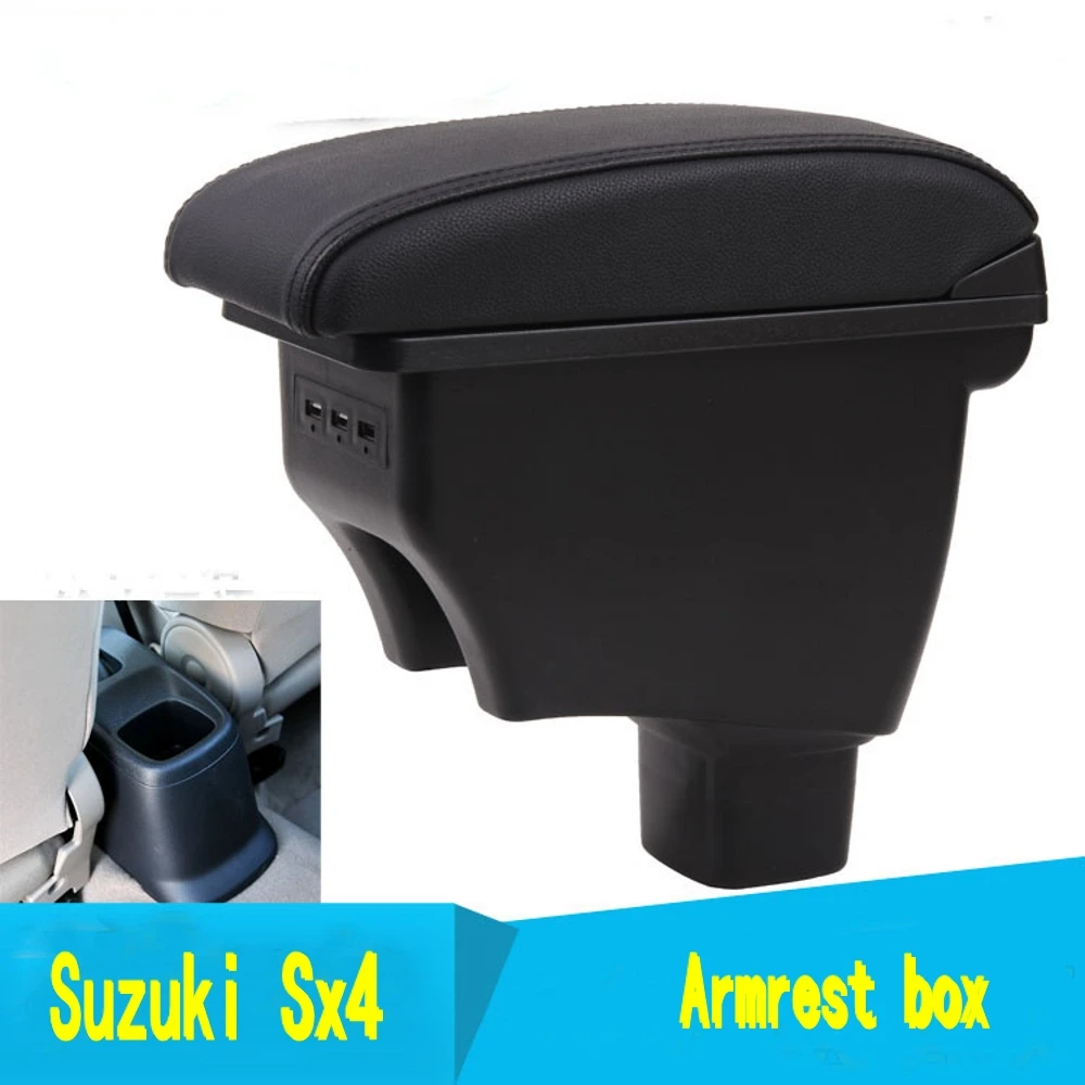 

Arm Rest For Suzuki Sx4 2006-2018 Center Centre Console Storage Box Armrest Rotatable 2008 2009 2010 2011 201