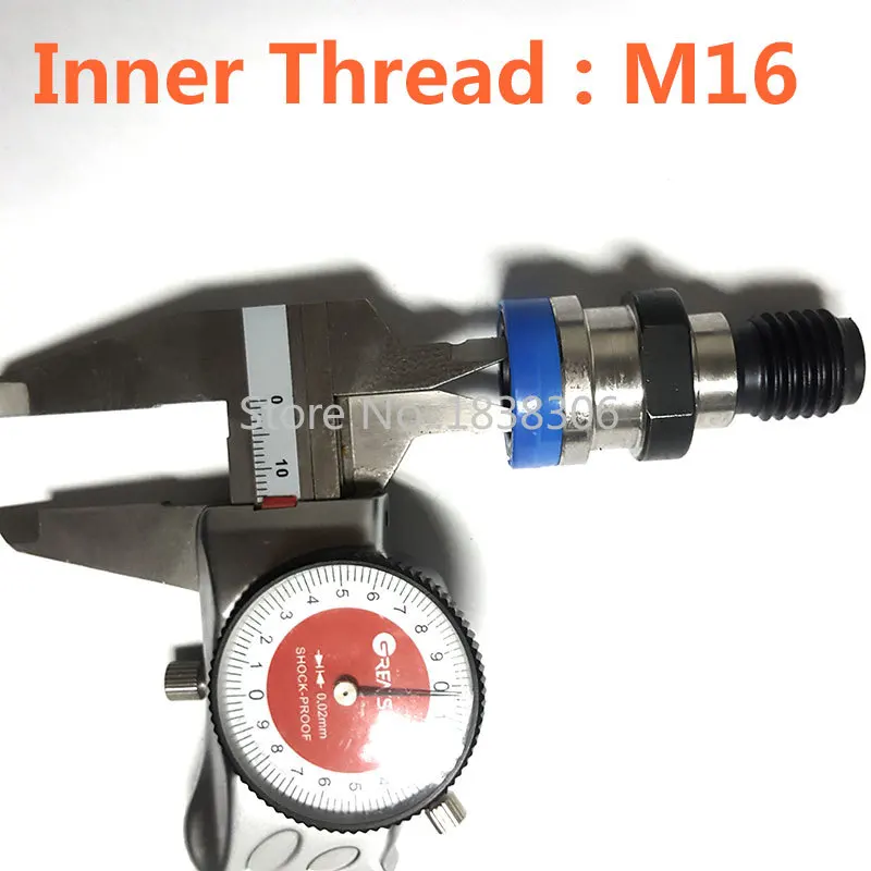 Imagem -03 - Adaptador Pull Studs para Milling Tool Holder Cnc Retenção Botão Nt40 M16 Máquina Ferramentas de Corte Bt40 1pc Din2080