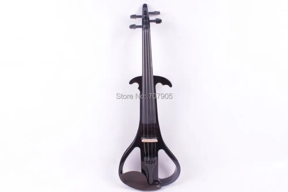 black 4 string  4/4 Electric Violin Silent Pickup Fine tone Solid wood3# the item is the color can choose color