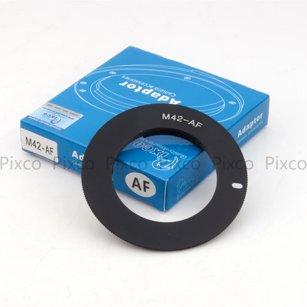 Pixco M42-AF Confirm Lens Adapter Ring Suit For M42 Lens To sony alpha minolta MA Camera A77II A58 A99 A65 A57 A77 A900 A55 A35