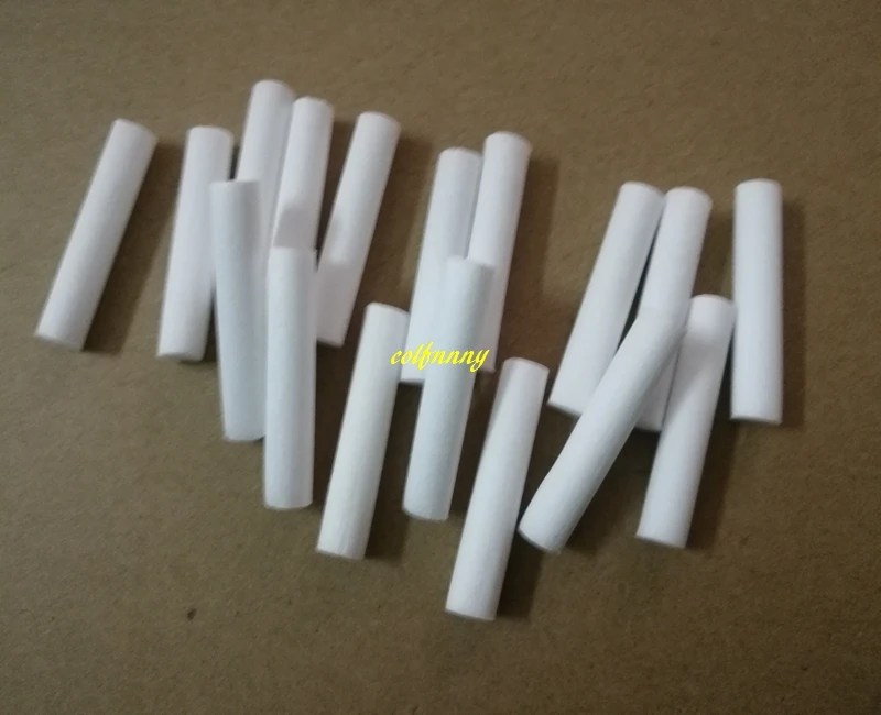 5000 cái/lốc 8*40 mét Kích Thước Hương Liệu Ống Thuốc Refill Bấc Thanh Gói, Mũi Ống Thuốc cotton Bấc Thay Thế