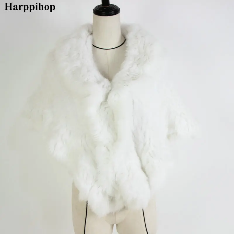 2023 Genuine Rabbit Fur Poncho,Knitted Rabbit Fur Pashmina,Genuine Rabbit Fur Shawl women\'s coats/Hot Sale/OEM/Wholesale/Retail