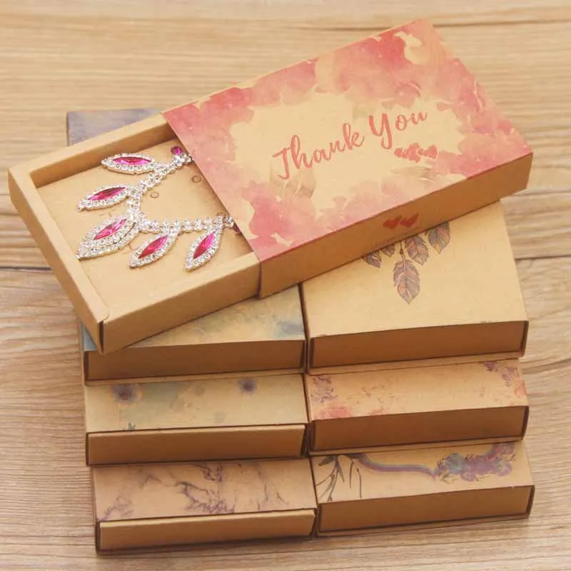 100pcs Cute Solid Color Earring Paper Package Card DIY Small Stud Earring Card White Kraft Pink Jewelry Display Card