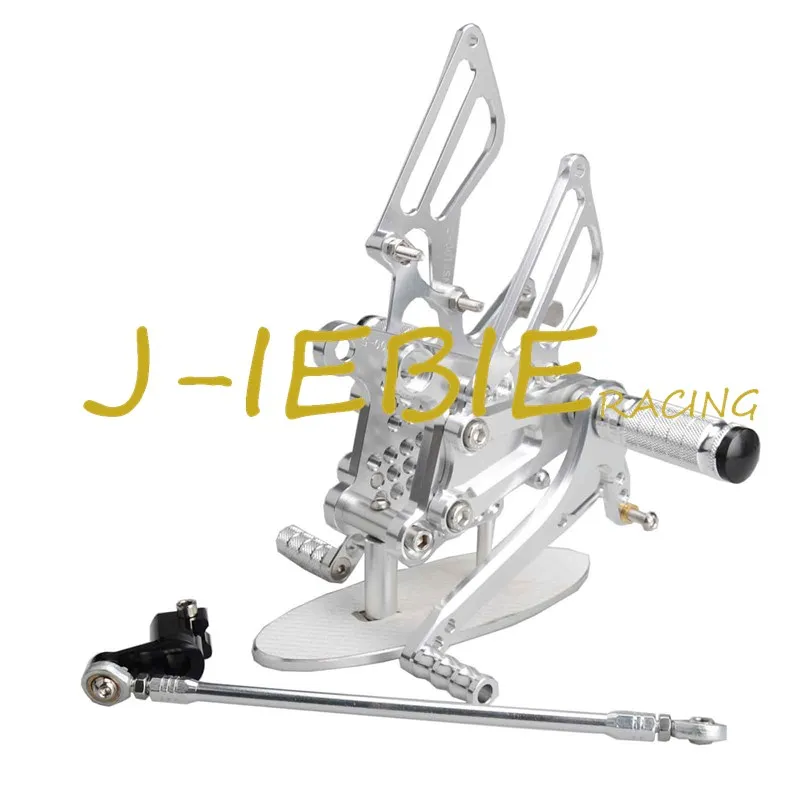 

CNC Racing Rearset Adjustable Rear Sets Foot pegs Fit For Honda NSR50 NSF100 ALL YEARS SILVER