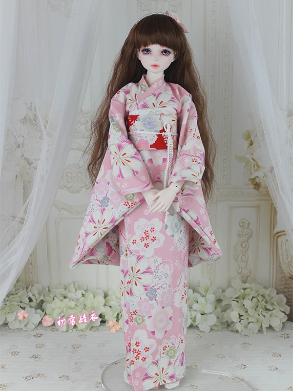 1/6 1/4 1/3 scale BJD Japanese yukata kimono clothes set accessories for BJD/SD doll,Not included doll,shoes,wig and other A0323