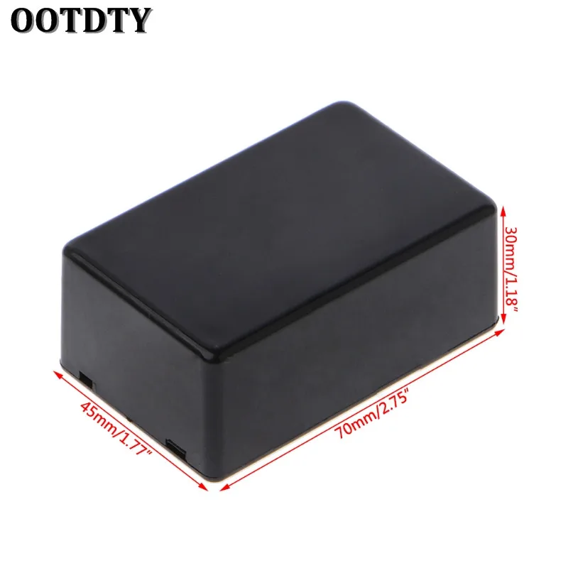 OOTDTY 5Pcs New Plastic Electronic Project Box Enclosure Instrument Case DIY 70x45x30mm