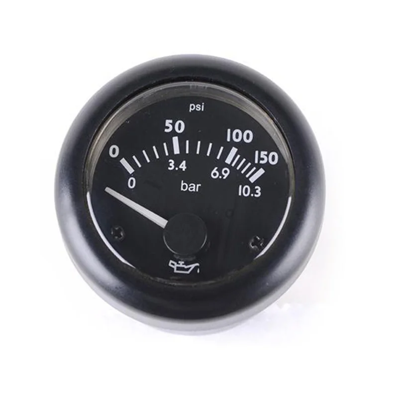 

24V Diesel Engines Oil Pressure Gauge Size 52mm free shipping