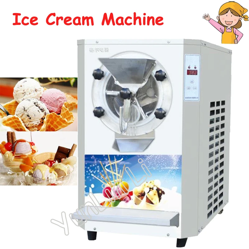 

110V/220V Commercial Hard Ice Cream Machine Batch Freezer Machine Ice Cream Maker YB7120-TW