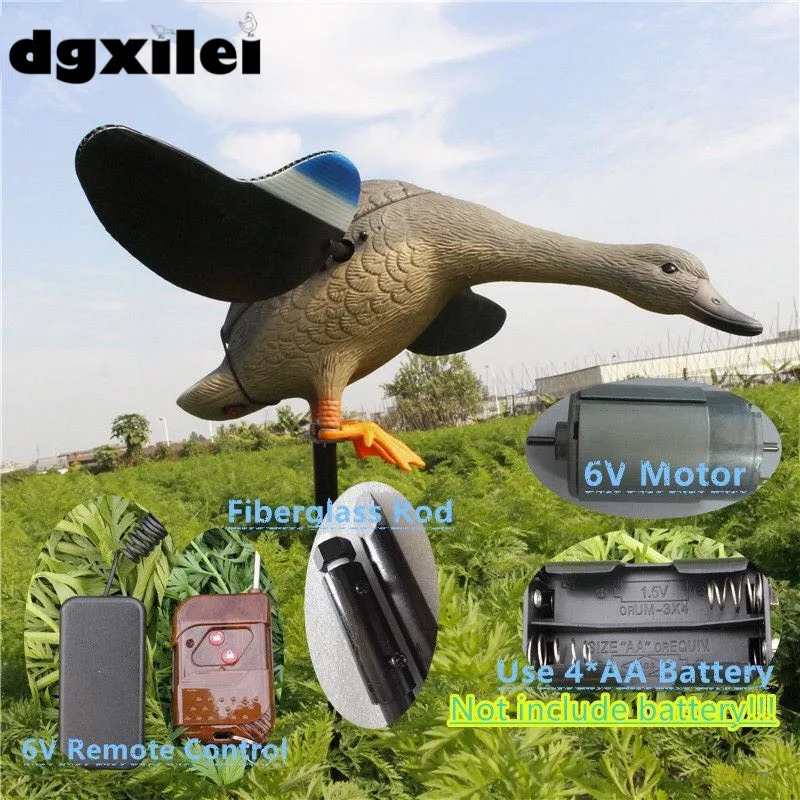 

Netherlands Outdoor Hunting Duck Decoys Plastic Female Decoy Hunting Accessories With Spinning Wings From Xilei