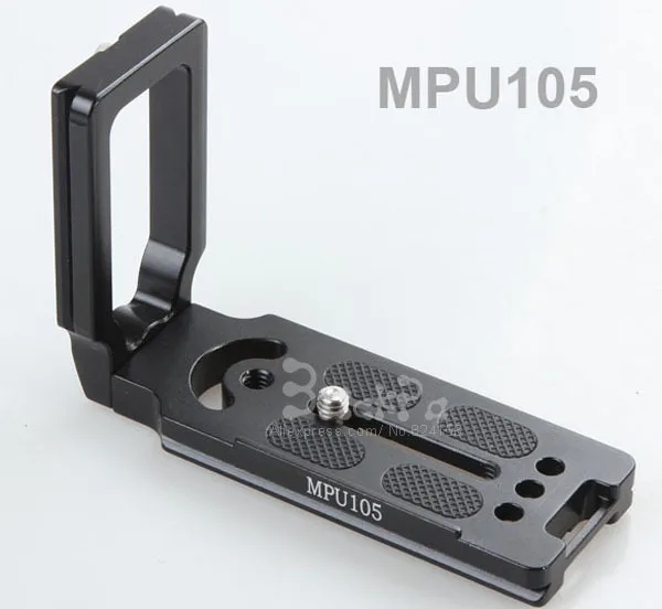 MPU-105L แผ่น38X105มม.1/4 "สกรูสำหรับ Benro Arca-Swiss Ballhead