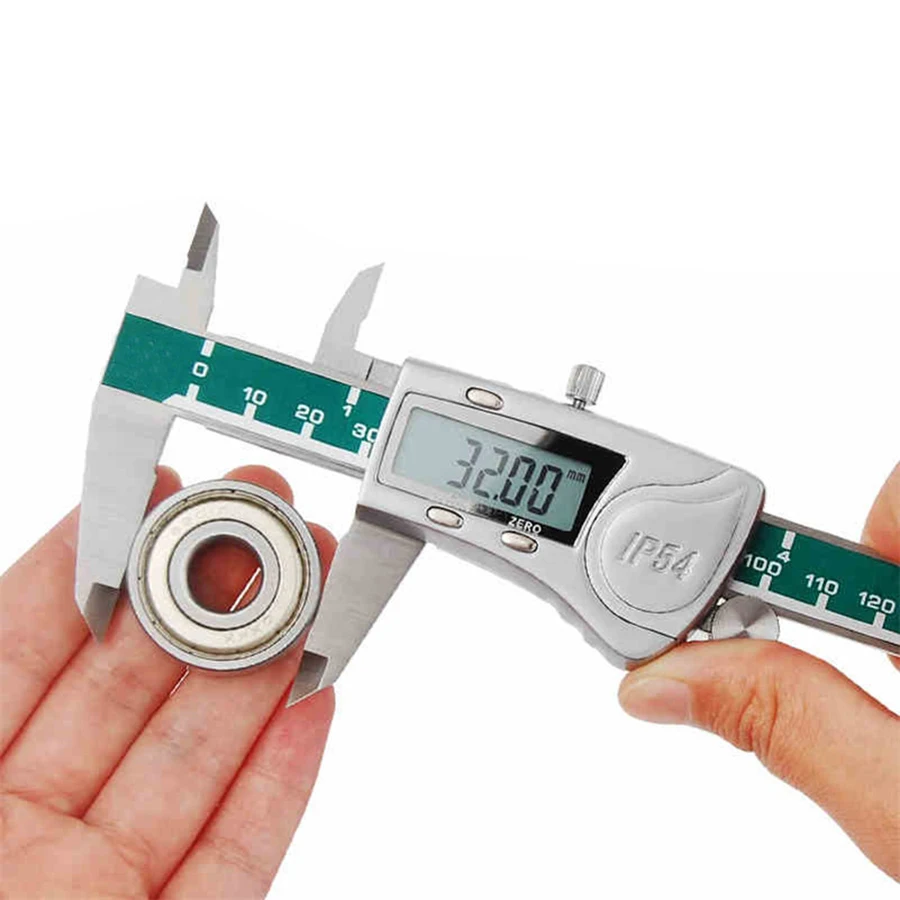 

Digital display Vernier Calipers 0-200mm 0.02 Precision Micrometer Measuring Stainless Steel Inspectors Measuring Tools