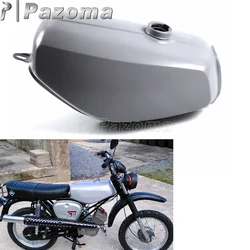 Pazoma Motorbike Steel Gray Green Orange Gas Tank Motorcycle Fuel Tank for Simson S50 S51 S70 S 50 51 70