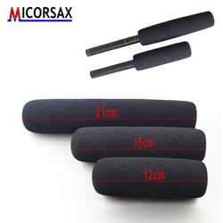 Length 21 15 12cm High-density Thicken EP Sponge Cover Suitable for Inner Diameter 20~22cm Long Interview Microphone Camera Mic