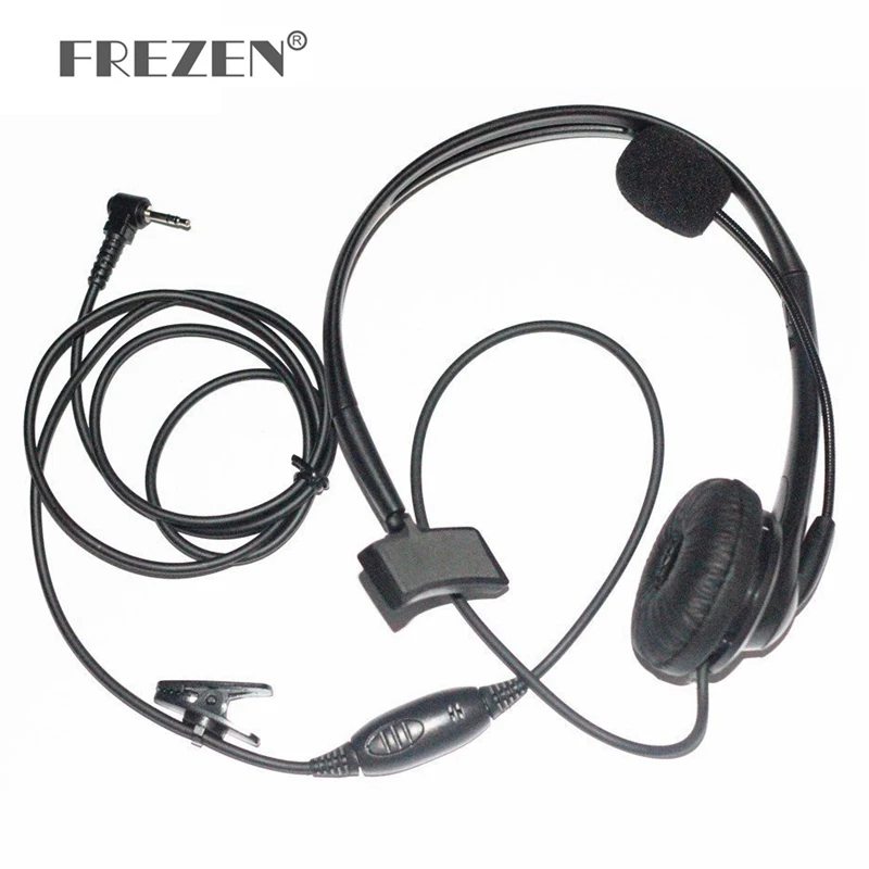 Radio Earpiece Headset w/ Boom Mic For Motorola Walkie Talkie Radios Talkabout Radio XTR XTR446 1pin