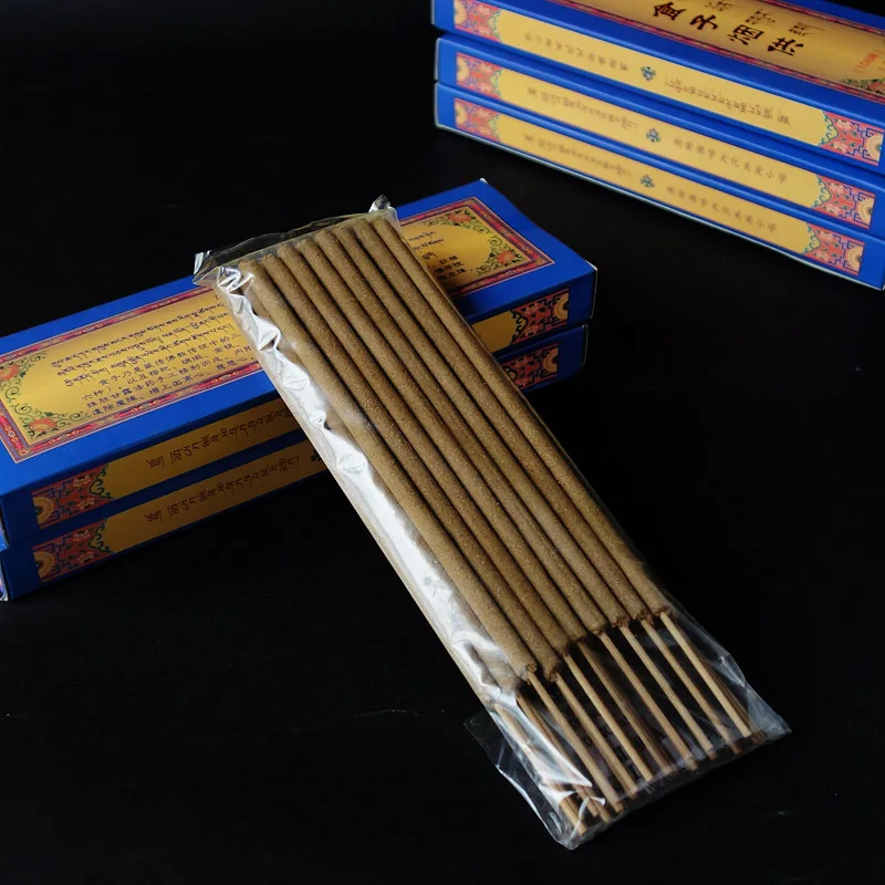 Religious Meditation Tibetan Incense sticks, Positive Energy Blessing, Bland Aroma, Made From Natural Spices,Not Easily Broken