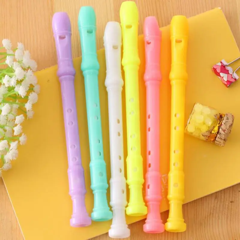 

60 pcs Neutral Pen Wholesale Stationery For Flute Clarinet Mini Gel-ink Cartoon Student Gift writing pens