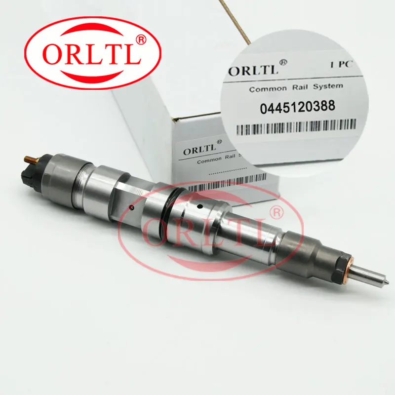 

ORLTL 0445120388 Common Rail Spare Parts Injector 0 445 120 388 Auto Fuel Inyection 0445 120 388 For WEICHAI 612630090001