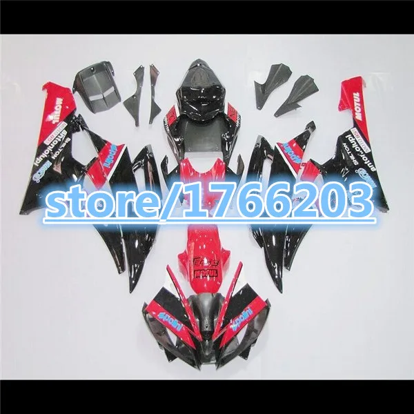 

Injection Fairings for YZF R6 06-07 06 07 YZF-R6 YZFR6 red black YZF600 600 2006 2007 2006-2007 body kit Ning