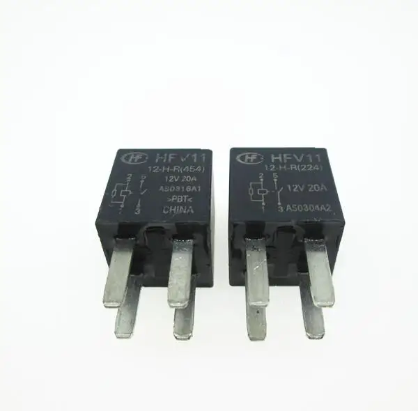 car relay HFV11 12-H-R HFV11-12-H-R 12V 12VDC DC12V 20A 4pin