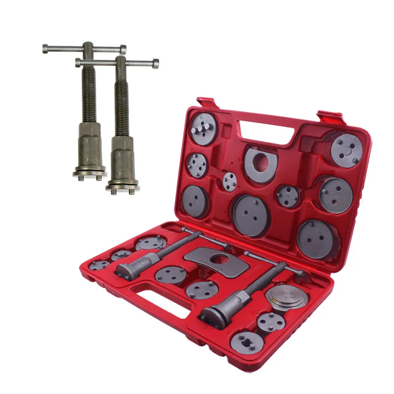 

21pcs Universal Car Disc Brake Caliper Rewind Back Brake Piston Compressor Tool Kit Set For Automobiles Garage Repair Tool DN173