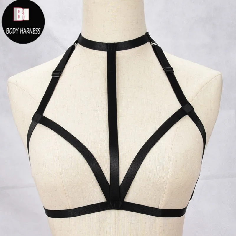 

Women Body Harness Erotic Lingerie Body Gothic Bondage Harness Crop Top Fetish Wear Harajuku Harness Belt Cosplay Cage Harness