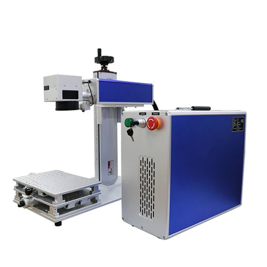 Сделано в Китае CNC 20 Вт-100 Вт волоконная лазерная маркировочная машина для металла нержавеющей стали по лучшей цене