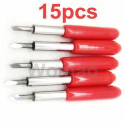 15pcs 45 degrees Vinyl Cutter Knife Blade 2mm for Roland Cricut Cutting Plotter High Quality