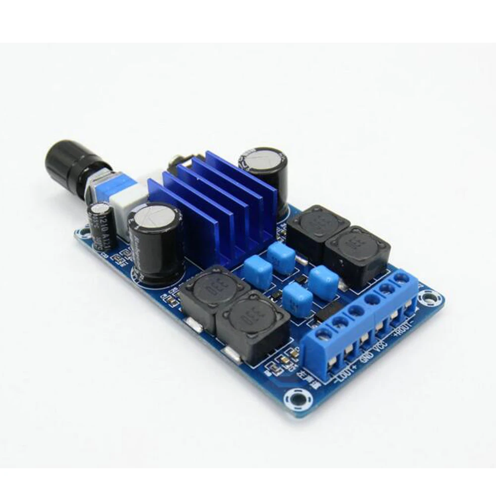 12V 100W Automatic Boost Type Distortion Digital Power Amplifier Board