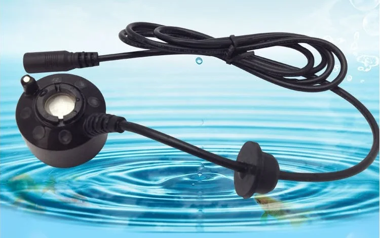 2016 جديد 6 اللون 16 مللي متر جهاز تكوين ضباب بالموجات فوق الصوتية رش نافورة الماء بركة البخاخة الهواء المرطب