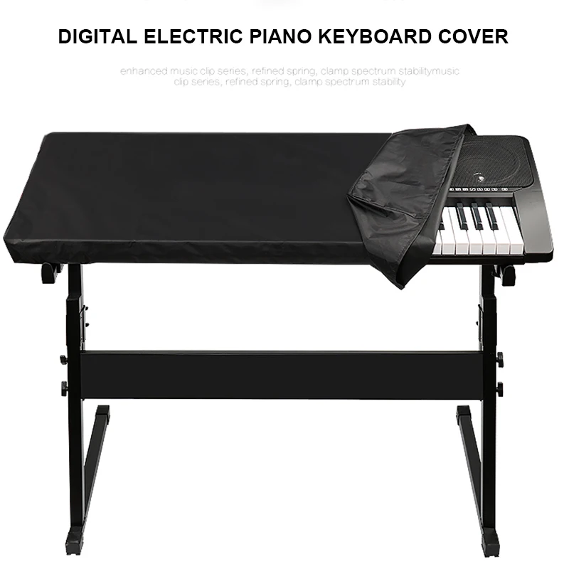 

Waterproof Electronic Digital Piano Keyboard Cover Dustproof Storage Bag Durable Foldable For 88/61 Key Piano Covers