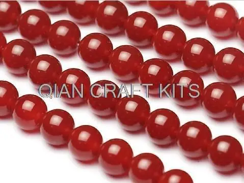 200pcs of Agate Round Natural Gems beads FULL Bead Strand Red agate beads dia 6mm-14mm mixed size