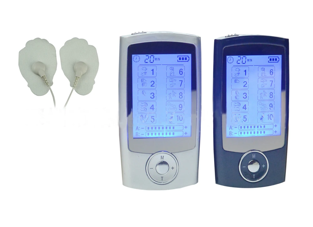 New 2 channel TENS Unit Electronic Pulse Massager 10 mode Smart Mini body massager for Physical Therapy Digital Therapy Machine