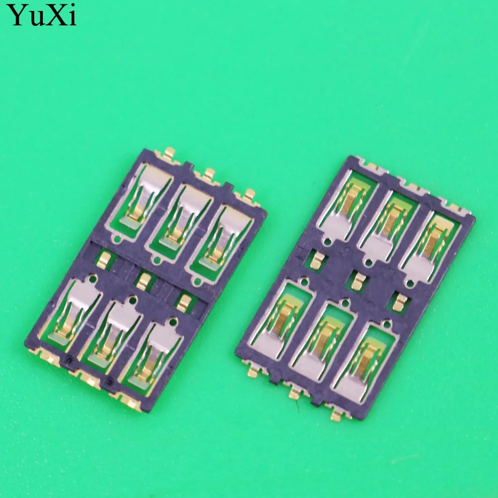 YuXi SIM Card Slot Reader Houder Connector SIM Card Socket voor vivo X3T/F/V Y31 Y51 Y51A l Y31