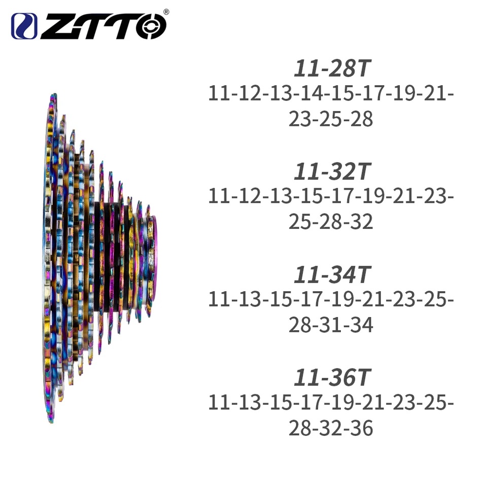 Ztto-マウンテンバイク用の超軽量スプロケット,11スピード,11-36t