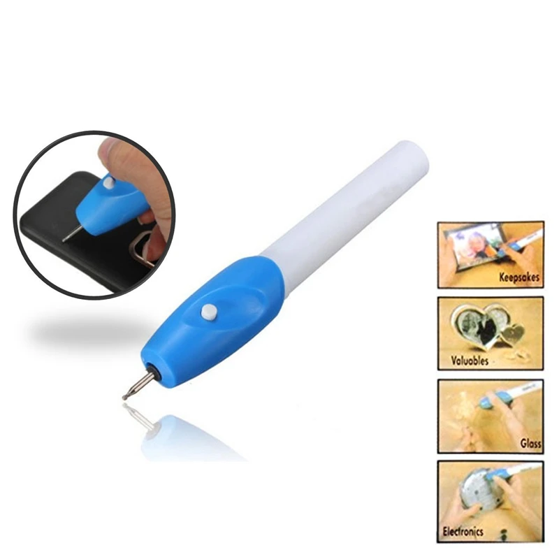 Electric Jewellery Metal Plastic Glass Wood Engraver Pen Carve Tool Engraving Tools Educational Equipment