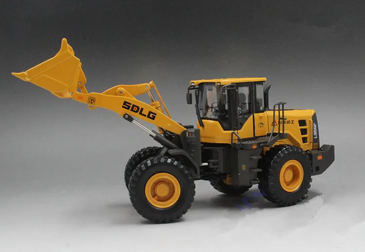 Collectible Diecast Scale Model Toy Gift 1:35 SDLG L955F Wheel Loader Vehicles Engineering Machinery Alloy Toy Model Display