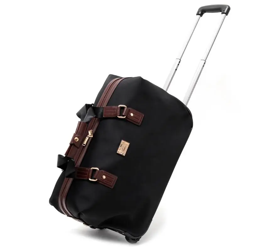 

Travel trolley bag 20 Inch cabin size oxfor wheels bag 24 Inch women Rolling Luggage bags wheeled Bag Business baggage suitcase