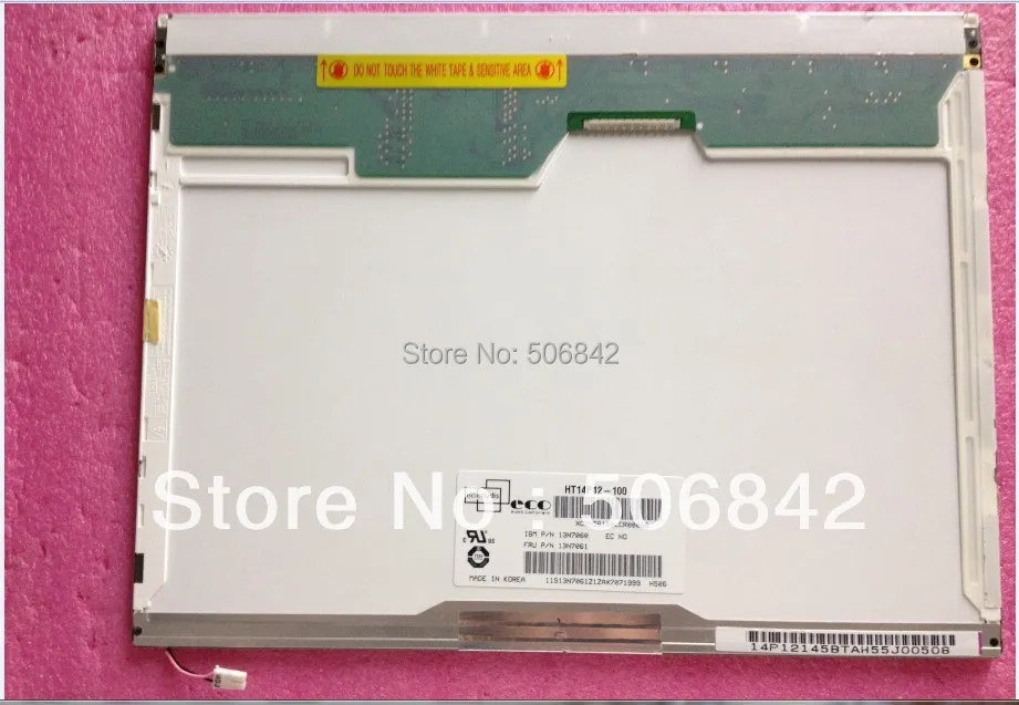 

14.1" laptop LCD screen HT14P12-100 for T60 T61 ,New 1400*1050