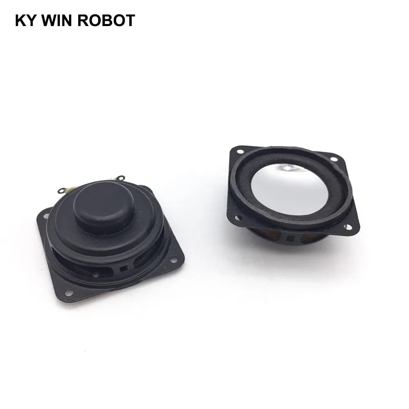 2PCS/Lot High Quality Speaker Horn 2W 8R 40x40mm 4x4cm Mini Amplifier Rubber Gasket Loudspeaker Trumpet - Image 5