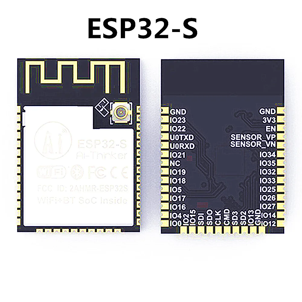 Oryginalny AI-THNKER ESP32-S ESP-32S IPEX Bluetooth i WIFI dwurdzeniowy procesor z niskim poborem mocy MCU na ESP32