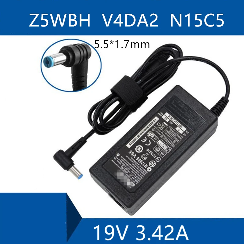 For Acer Z5WBH V4DA2 N15C5 notebook power adapter 19V 3.42A charger