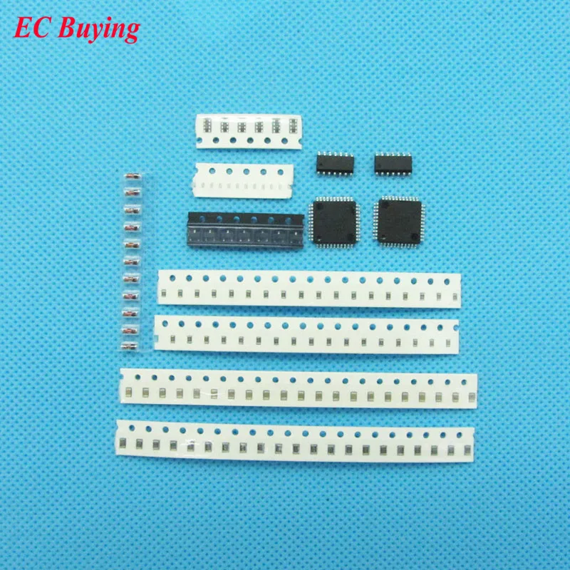 SMD SMT Components Welding Practice Board Soldering Skill Training Beginner DIY Kit  Electronic Kit for Self-Assembly
