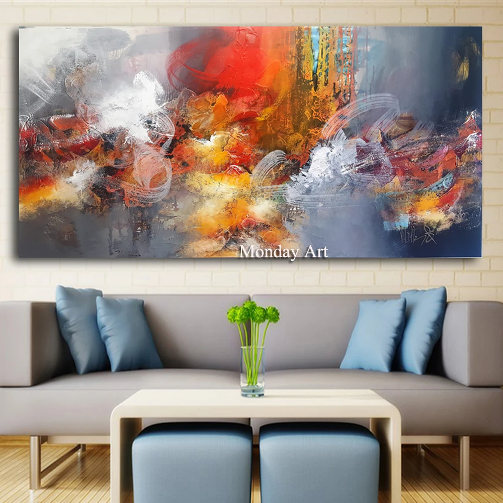 

Artist modern painting abstract Color World wall art canvas famous abstract paintings reproduction oil paintings on canvas